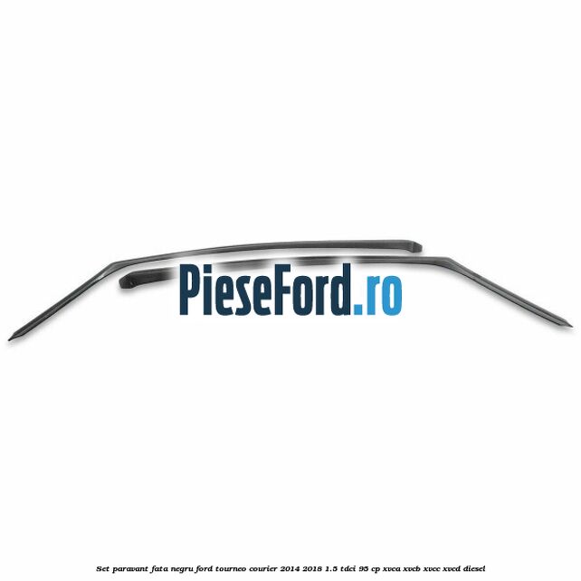 Set paravant fata negru Ford Tourneo Courier 2014-2018 1.5 TDCi 95 cp XVCA, XVCB, XVCC, XVCD diesel
