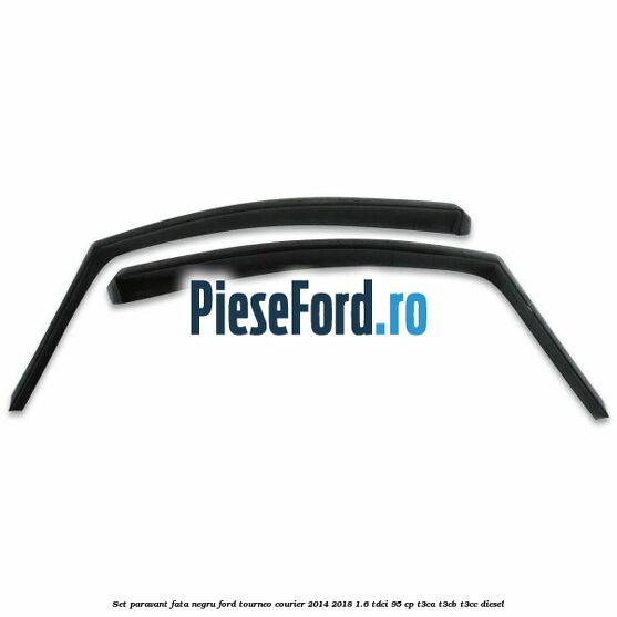 Set paravant fata negru Ford Tourneo Courier 2014-2018 1.6 TDCi 95 cp T3CA, T3CB, T3CC diesel