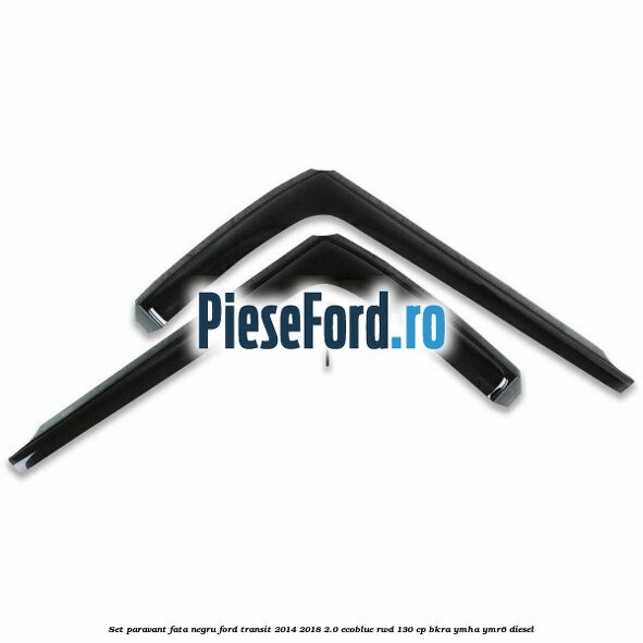 Set paravant fata, negru Ford Transit 2014-2018 2.0 EcoBlue RWD 130 cp BKRA, YMHA, YMR6 diesel
