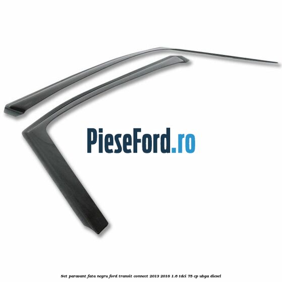 Set paravant fata, negru Ford Transit Connect 2013-2018 1.6 TDCi 75 cp UBGA diesel