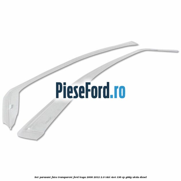 Set paravant fata transparent Ford Kuga 2008-2012 2.0 TDCi 4x4 136 cp G6DG, UKDA diesel