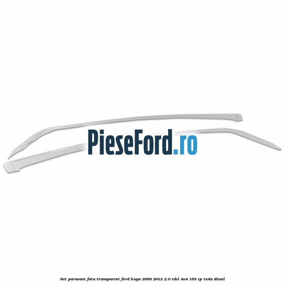 Set paravant fata transparent Ford Kuga 2008-2012 2.0 TDCI 4x4 163 cp TXDA diesel