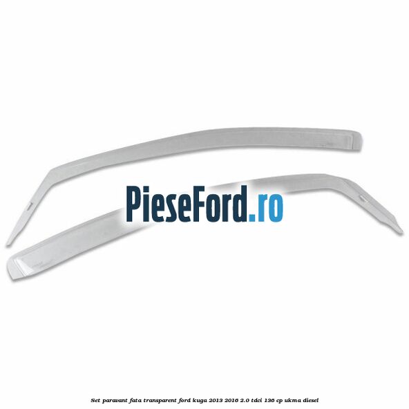 Set paravant fata transparent Ford Kuga 2013-2016 2.0 TDCi 136 cp UKMA diesel