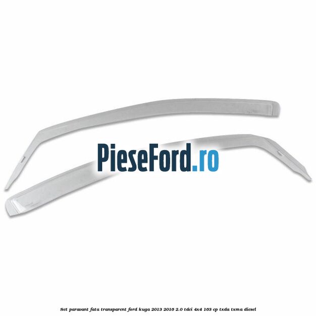 Set paravant fata transparent Ford Kuga 2013-2016 2.0 TDCi 4x4 163 cp Set paravant fata transparent Ford Kuga 2013-2016 2.0 TDCi 4x4 163 cp TXDA, TXMA diesel