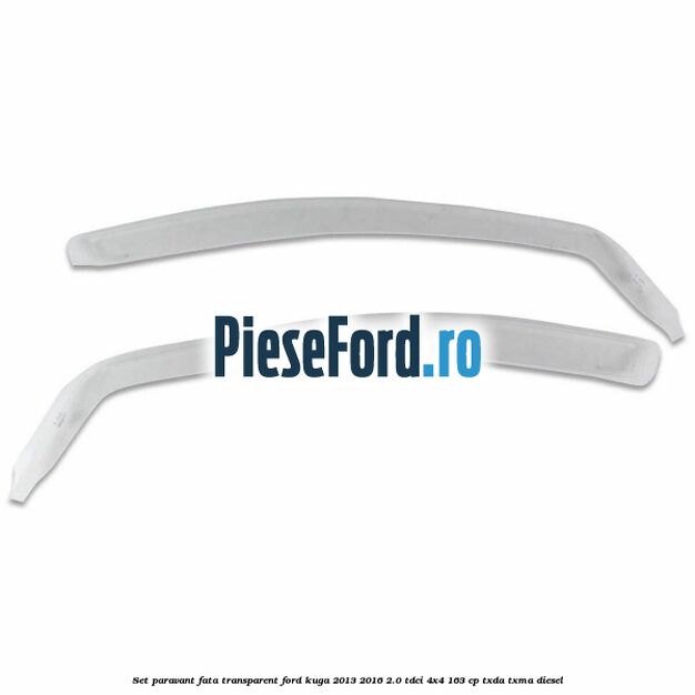 Set paravant fata transparent Ford Kuga 2013-2016 2.0 TDCi 4x4 163 cp Set paravant fata transparent Ford Kuga 2013-2016 2.0 TDCi 4x4 163 cp TXDA, TXMA diesel