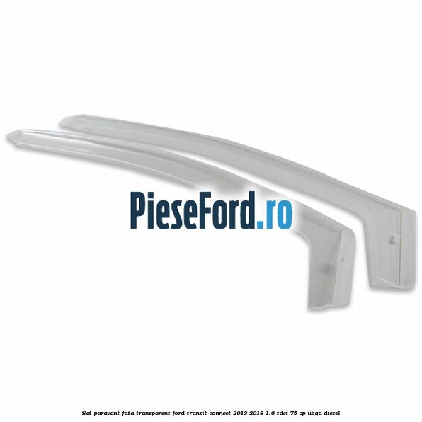 Set paravant fata transparent Ford Transit Connect 2013-2018 1.6 TDCi 75 cp UBGA diesel
