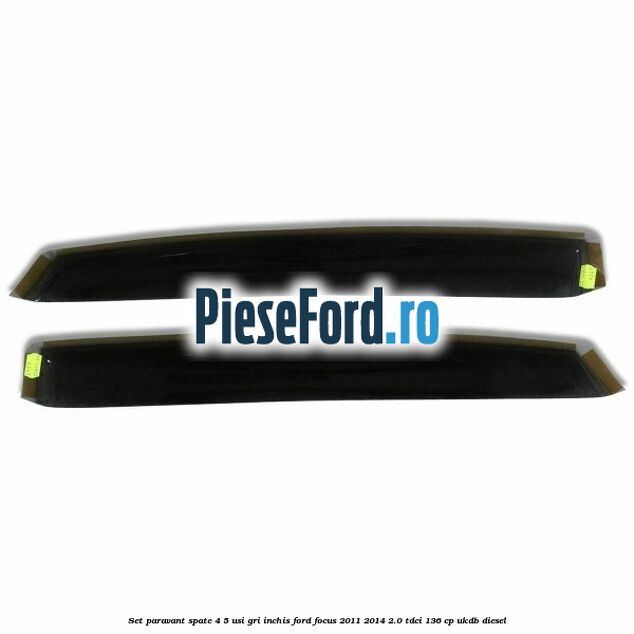 Set paravant spate 4/5 usi, gri inchis Ford Focus 2011-2014 2.0 TDCi 136 cp UKDB diesel