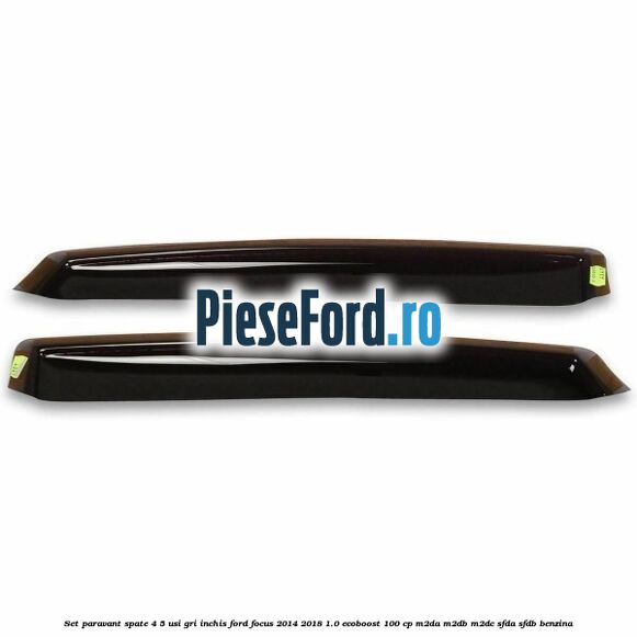 Set paravant spate 4/5 usi, gri inchis Ford Focus 2014-2018 1.0 EcoBoost 100 cp M2DA, M2DB, M2DC, SFDA, SFDB benzina