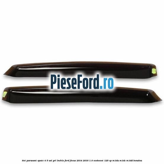 Set paravant spate 4/5 usi, gri inchis Ford Focus 2014-2018 1.0 EcoBoost 125 cp M1DA, M1DC, M1DD benzina