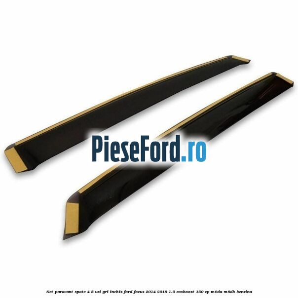 Set paravant spate 4/5 usi, gri inchis Ford Focus 2014-2018 1.5 EcoBoost 150 cp M8DA, M8DB benzina