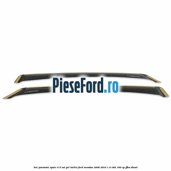 Set paravant spate 4/5 usi, gri inchis Ford Mondeo 2008-2014 1.8 TDCi 100 cp FFBA diesel