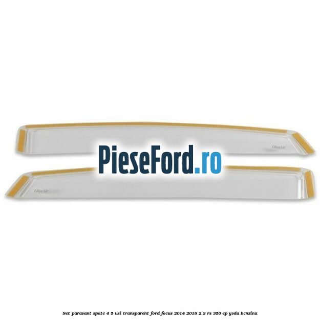Set paravant spate 4/5 usi, transparent Ford Focus 2014-2018 2.3 RS 350 cp YVDA benzina