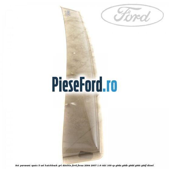 Set paravant spate 5 usi hatchback gri deschis Ford Focus 2004-2007 1.6 TDCi 109 cp Set paravant spate 5 usi hatchback gri deschis Ford Focus 2004-2007 1.6 TDCi 109 cp G8DA, G8DB, G8DD, G8DE, G8DF diesel