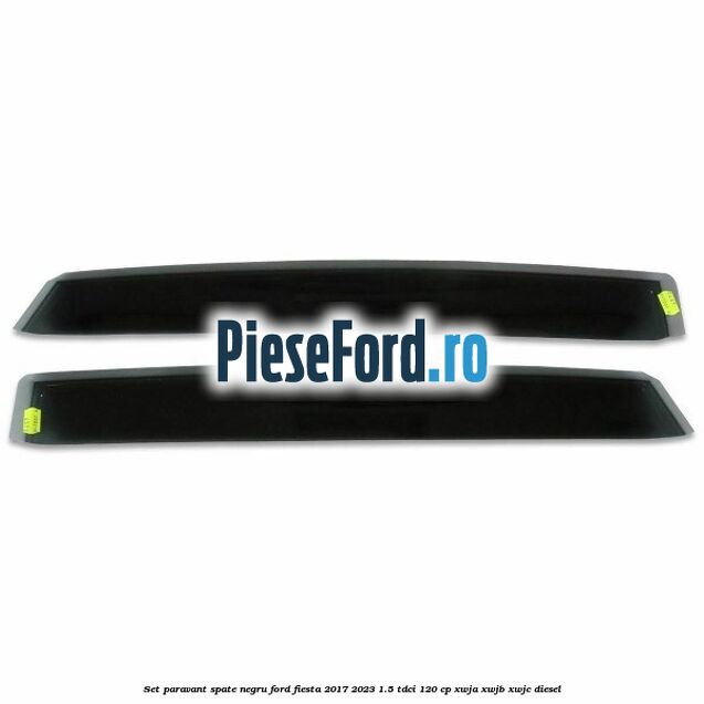 Set paravant spate negru Ford Fiesta 2017-2023 1.5 TDCi 120 cp XWJA, XWJB, XWJC diesel