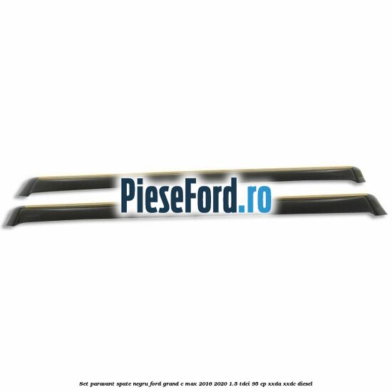Set paravant spate negru Ford Grand C-Max 2016-2020 1.5 TDCi 95 cp XXDA, XXDC diesel