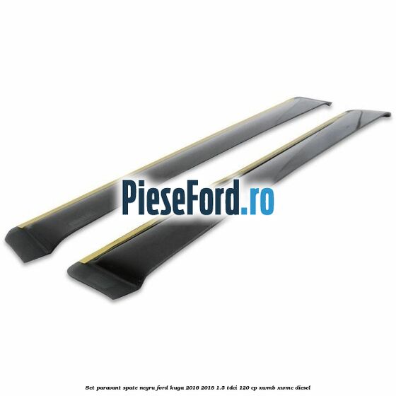 Set paravant spate, negru Ford Kuga 2016-2018 1.5 TDCi 120 cp XWMB, XWMC diesel