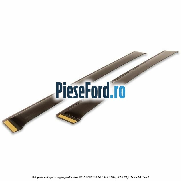 Set paravant spate, negru Ford S-Max 2015-2023 2.0 TDCi 4x4 150 cp T7CI, T7CJ, T7CK, T7CL diesel