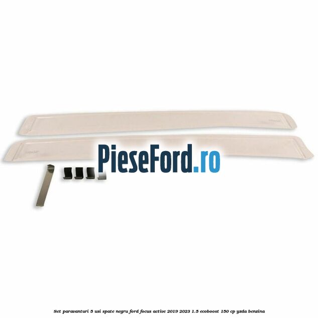 Set paravanturi 5 usi spate negru Ford Focus Active 2019-2023 1.5 EcoBoost 150 cp YZDA benzina