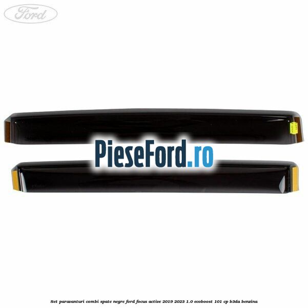 Set paravanturi combi spate negre Ford Focus Active 2019-2023 1.0 EcoBoost 101 cp B3DA benzina