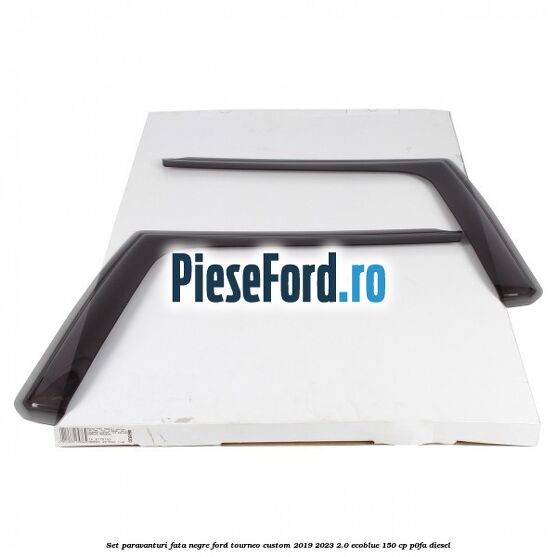 Set paravanturi fata negre Ford Tourneo Custom 2019-2023 2.0 EcoBlue 150 cp P0FA diesel
