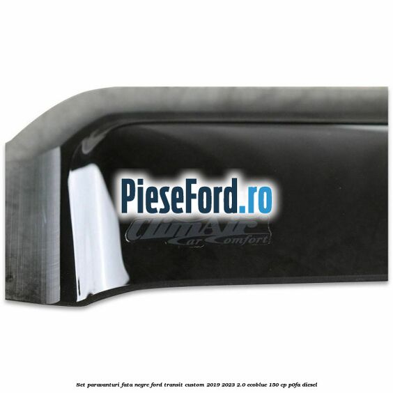 Set paravanturi fata negre Ford Transit Custom 2019-2023 2.0 EcoBlue 150 cp P0FA diesel