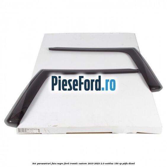 Set paravanturi fata negre Ford Transit Custom 2019-2023 2.0 EcoBlue 150 cp P0FA diesel