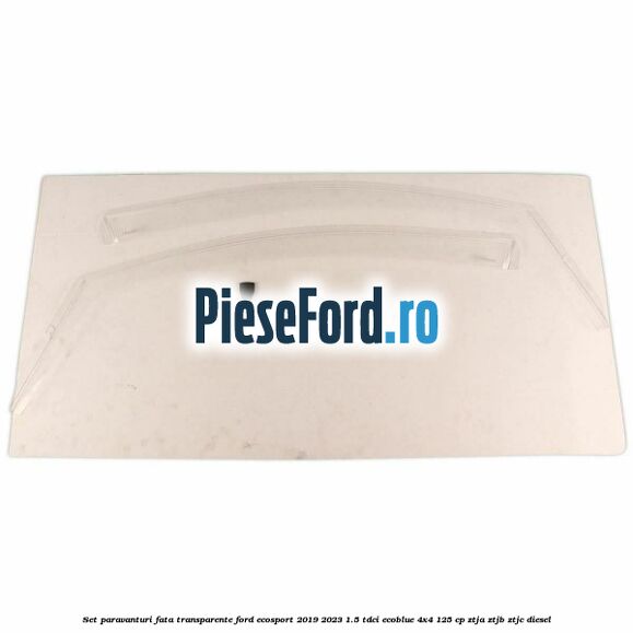 Set paravanturi fata transparente Ford EcoSport 2019-2023 1.5 TDCi EcoBlue 4x4 125 cp ZTJA, ZTJB, ZTJC diesel