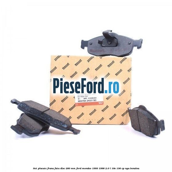 Set placute frana fata disc 260 mm Ford Mondeo 1993-1996 2.0 i 16V 136 cp