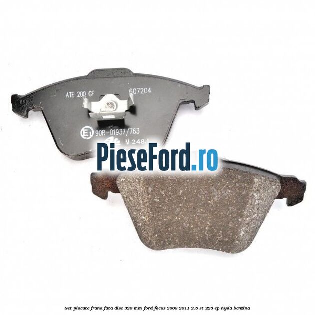 Set placute frana fata (disc 320 mm) Ford Focus 2008-2011 2.5 ST 225 cp HYDA benzina