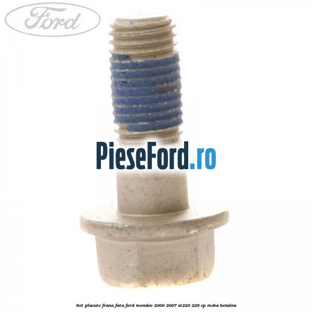 Set placute frana fata Ford Mondeo 2000-2007 ST220 226 cp MEBA benzina