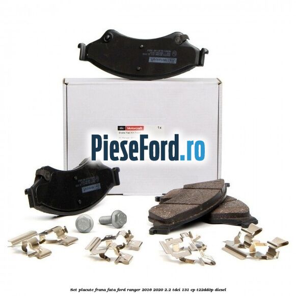 Set placute frana fata Ford Ranger 2016-2020 2.2 TDCi 131 cp