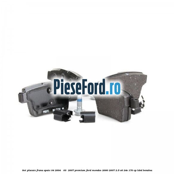Set placute frana spate (04/2004 - 03 /2007) premium Ford Mondeo 2000-2007 2.5 V6 24V 170 cp LCBD benzina