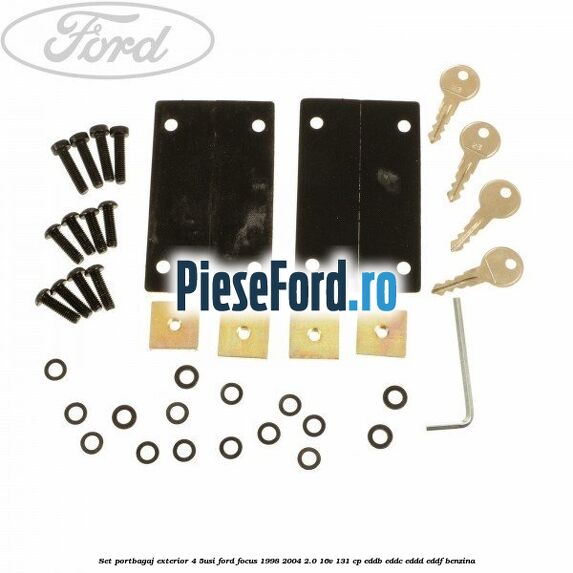 Set portbagaj exterior (4/5Usi) Ford Focus 1998-2004 2.0 16V 131 cp EDDB, EDDC, EDDD, EDDF benzina