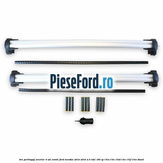 Set portbagaj exterior 5 usi combi Ford Mondeo 2014-2018 2.0 TDCi 150 cp Set portbagaj exterior 5 usi combi Ford Mondeo 2014-2018 2.0 TDCi 150 cp T7CA, T7CC, T7CD, T7CE, T7CF, T7CN diesel