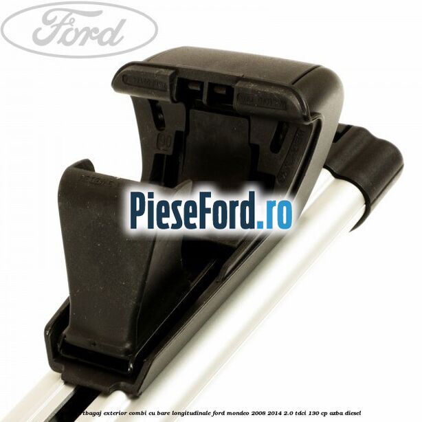 Set portbagaj exterior (Combi) cu bare longitudinale Ford Mondeo 2008-2014 2.0 TDCi 130 cp AZBA diesel
