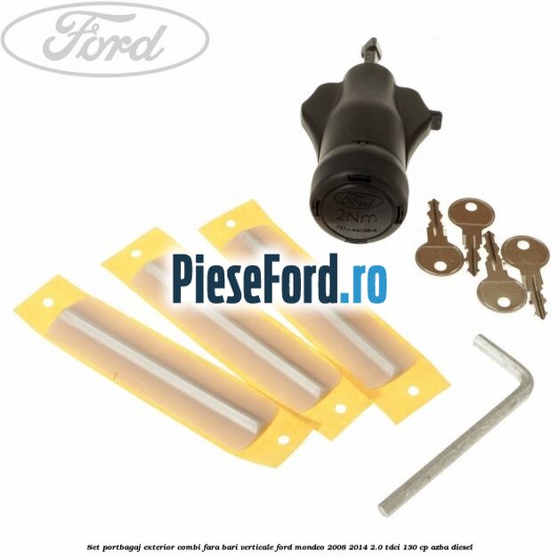 Set portbagaj exterior (Combi) fara bari verticale Ford Mondeo 2008-2014 2.0 TDCi 130 cp AZBA diesel