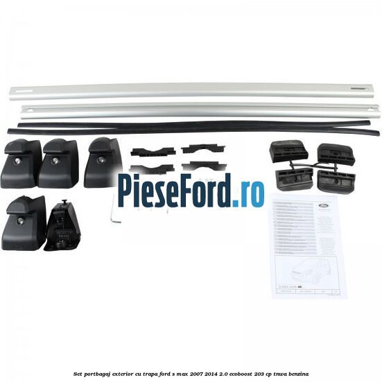 Set portbagaj exterior (cu trapa) Ford S-Max 2007-2014 2.0 EcoBoost 203 cp TNWA benzina