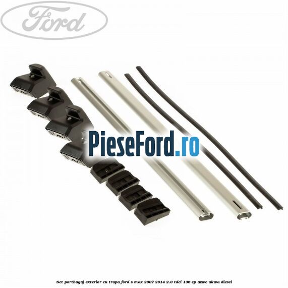 Set portbagaj exterior (cu trapa) Ford S-Max 2007-2014 2.0 TDCi 136 cp AZWC, UKWA diesel