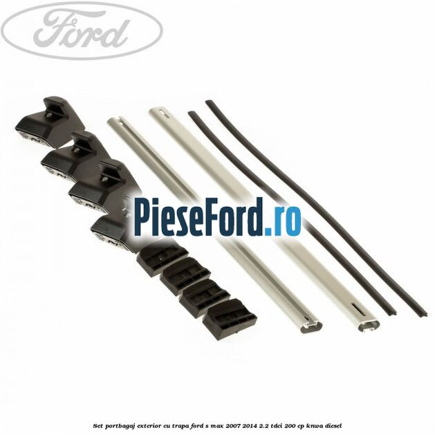 Set portbagaj exterior (cu trapa) Ford S-Max 2007-2014 2.2 TDCi 200 cp KNWA diesel
