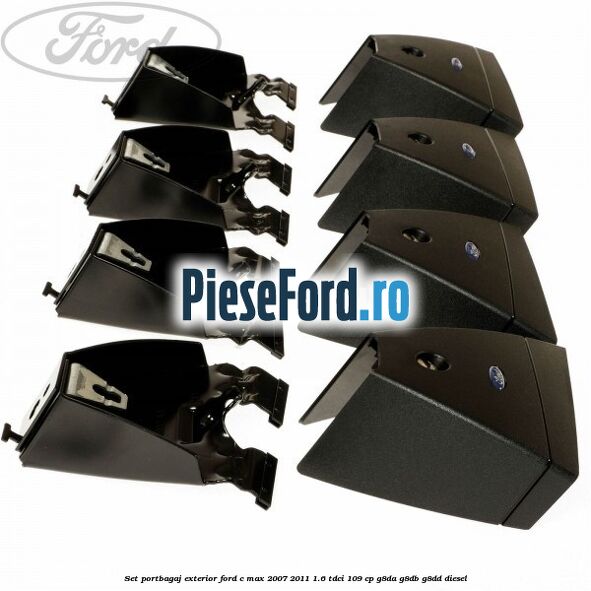 Set portbagaj exterior Ford C-Max 2007-2011 1.6 TDCi 109 cp Set portbagaj exterior Ford C-Max 2007-2011 1.6 TDCi 109 cp G8DA, G8DB, G8DD diesel