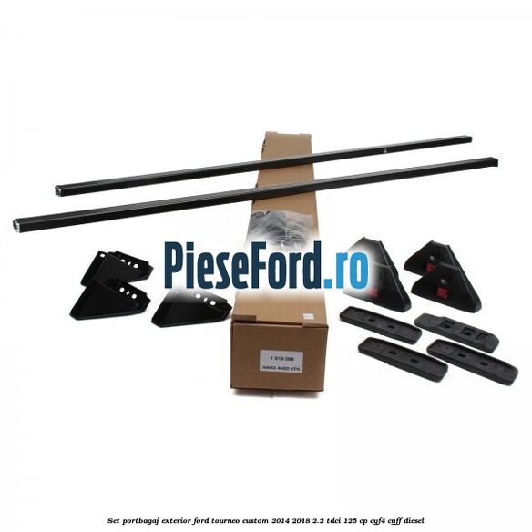 Set portbagaj exterior Ford Tourneo Custom 2014-2018 2.2 TDCi 125 cp Set portbagaj exterior Ford Tourneo Custom 2014-2018 2.2 TDCi 125 cp CYF4, CYFF diesel