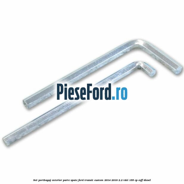 Set portbagaj exterior, parte spate Ford Transit Custom 2014-2018 2.2 TDCi 155 cp CVFF diesel