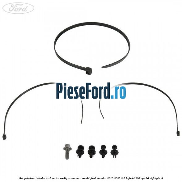 Set prindere instalatie electrica carlig remorcare combi Ford Mondeo 2019-2023 2.0 Hybrid 188 cp C20EDEF hybrid