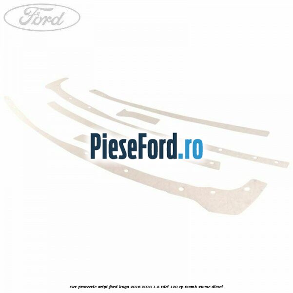 Set protectie aripi Ford Kuga 2016-2018 1.5 TDCi 120 cp XWMB, XWMC diesel