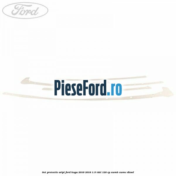 Set protectie aripi Ford Kuga 2016-2018 1.5 TDCi 120 cp XWMB, XWMC diesel