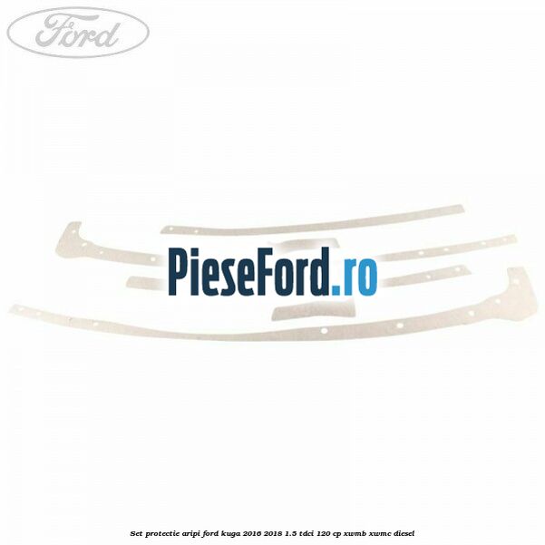 Set protectie aripi Ford Kuga 2016-2018 1.5 TDCi 120 cp XWMB, XWMC diesel