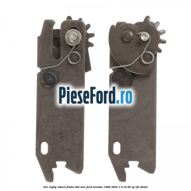 Set reglaj saboti frana 203 mm Ford Mondeo 1996-2000 1.8 TD 90 cp RFN diesel