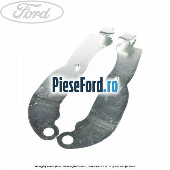 Set reglaj saboti frana 280 MM Ford Transit 1991-1994 2.5 DI 70 cp 4BC, 4CC, 4FA diesel