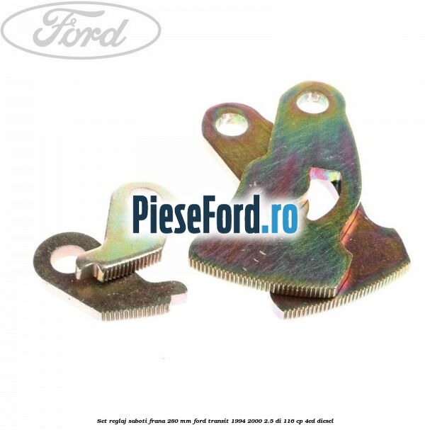 Set reglaj saboti frana 280 MM Ford Transit 1994-2000 2.5 DI 116 cp 4ED diesel