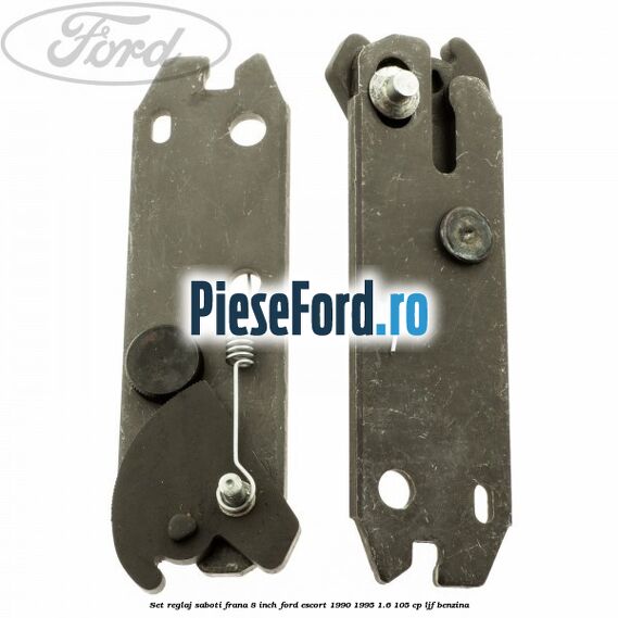 Set reglaj saboti frana 8 inch Ford Escort 1990-1995 1.6 105 cp LJF benzina